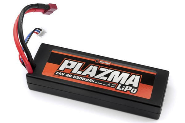 HPI Racing PLAZMA 7.4V 5300MAH 40C 2S LiPo Hardcase