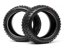 HPI Racing Proto Tire (Red/ 1/8 Buggy)