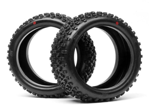 HPI Racing Proto Tire (Red/ 1/8 Buggy)