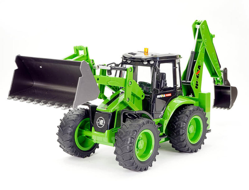 Huina RC 1/14 2.4G 9CH Backhoe Excavator Tractor RTR