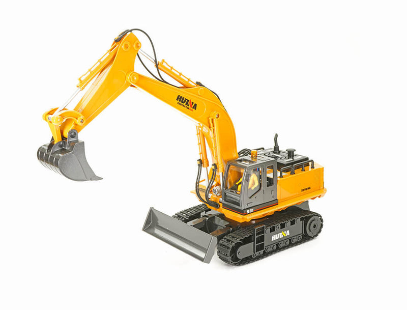 Huina RC 1/16 2.4G 11CH Excavator Tractor With Diecast Bucket RTR