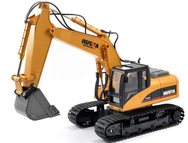HuiNa RC 1/14 2.4G 15Ch Tracked Excavator Die Cast Bucket RTR