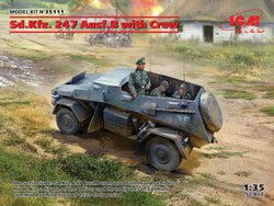 ICM 1/35 German Ad.Kfz. 247 Ausf.B With Crew