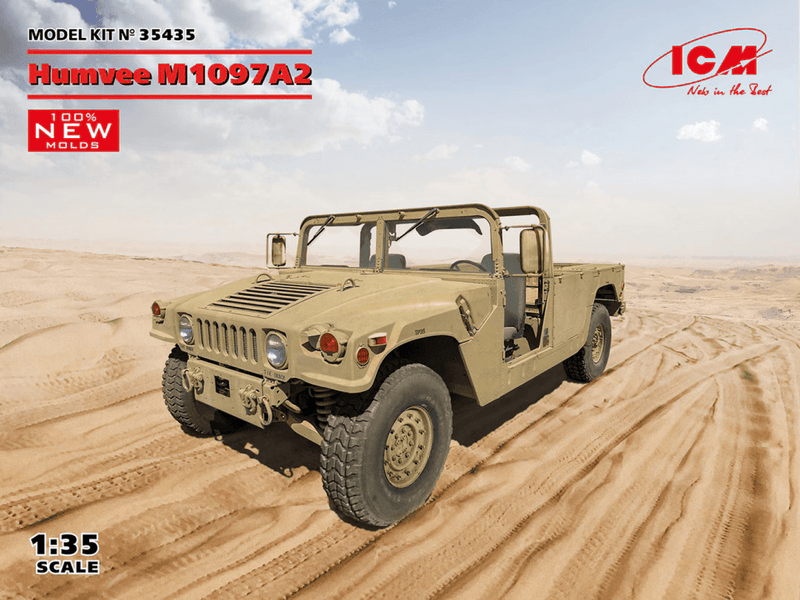 ICM 1/35 Hummer Humvee M1097A2