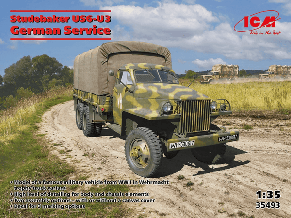 ICM 1/35 Studebaker US6-U3 Truck