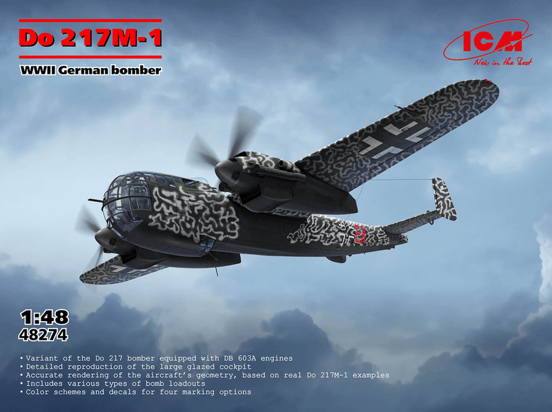 ICM 1/48 Dornier Do 217M-1