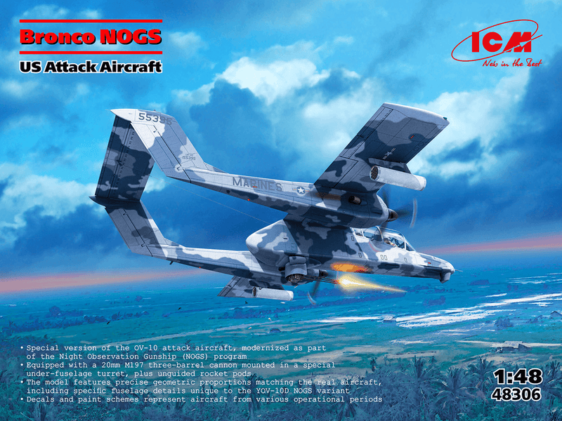 ICM 1/48 North American OV-10 Bronco NOGS - US Marine Corps