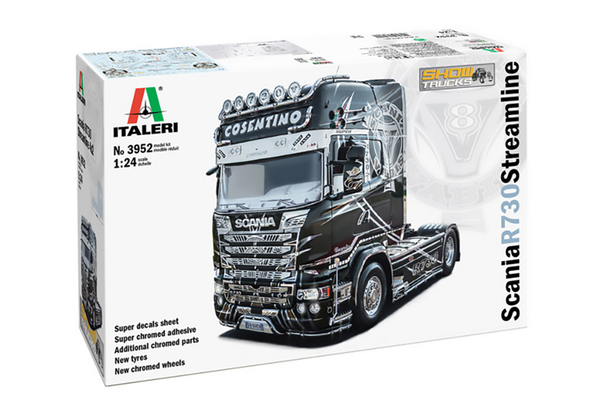 Italeri 1/24 Scania R730 Streamline Show Truck