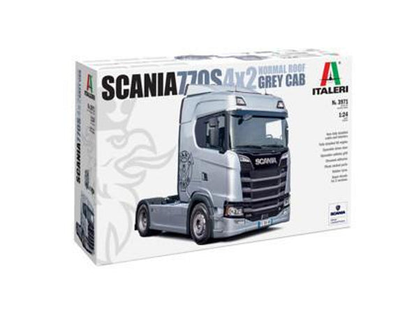 Italeri 1/24 Scania S770 4x2 Normal Roof Grey Cab