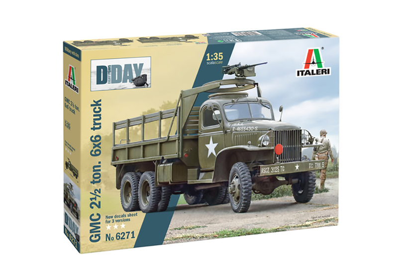 Italeri 1/35 GMC 2 1/2 Ton, 6x6 Truck