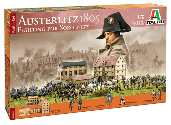 Italeri 1/72 Austerlitz 1805 - Fighting for Sokolnitz Battle Set