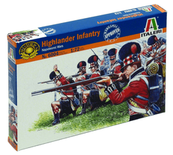 Italeri 1/72 Napoleonic Wars Scottish Highlander Infantry