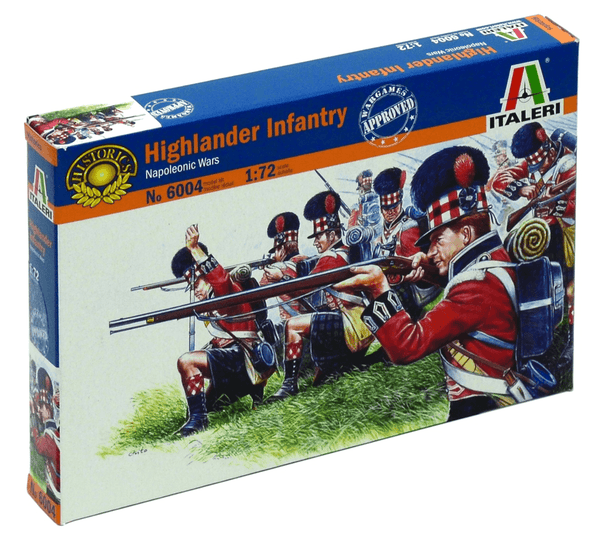 Italeri 1/72 Napoleonic Wars Scottish Highlander Infantry