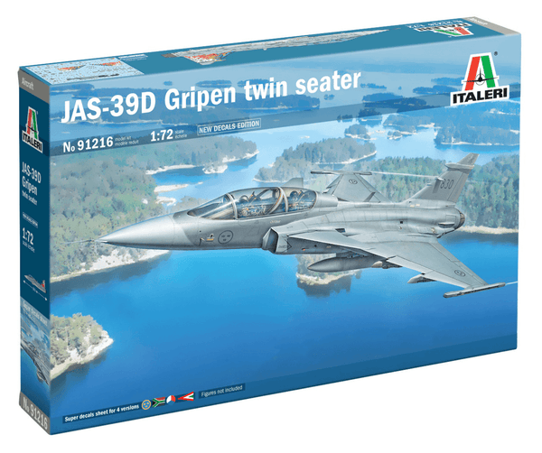 Italeri 1/72 Saab JAS 39 Gripen Twin Seater