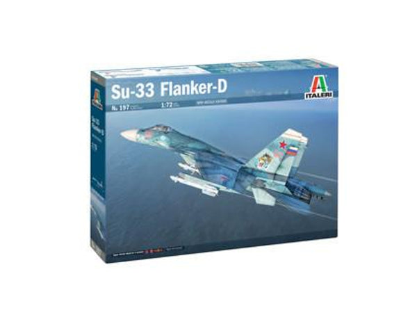 Italeri 1/72 Sukhoi Su-33 Sea Flanker¨CD
