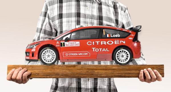 IXO 1/8 Citroen C4 WRC 2008 Red Diecast Model Kit