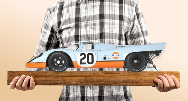 IXO 1/8 Porsche 917 KH #20 Gulf Livery Diecast Model Kit