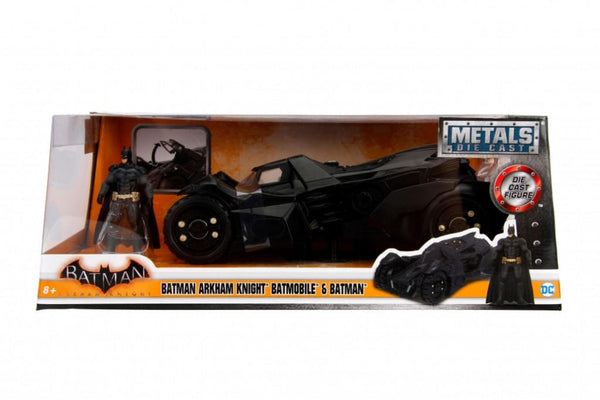 Jada 1/24 Arkham Knight Batmobile with Batman Figure
