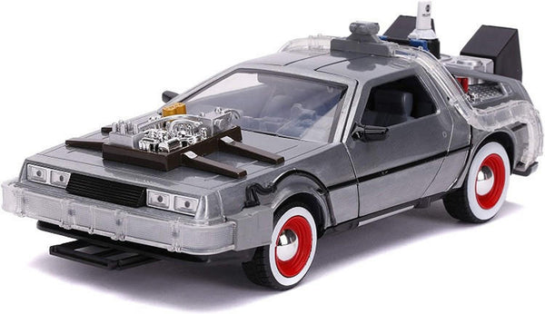Jada 1/24 Back To The Future 3 DeLorean Diecast Model
