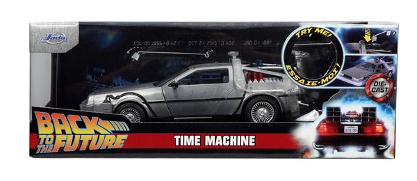 Jada 1/24 Back to the Future Delorean Diecast Model
