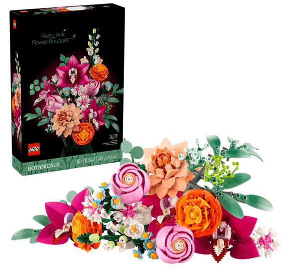 Lego Botanicals Pretty Pink Flower Bouquet