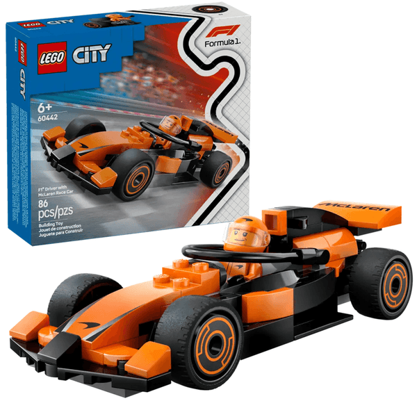Lego City Formula 1 Driver with McLaren Race Car