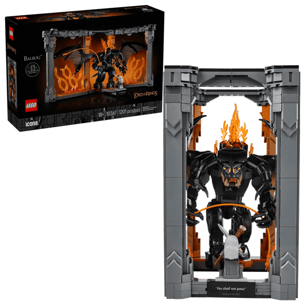 Lego Icons The Lord of the Rings - Balrog Book Nook
