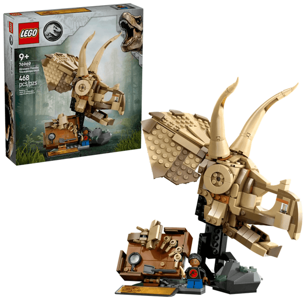 Lego Jurassic World Dinosaur Fossils: Triceratops Skull