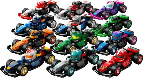 Lego Minifigures?Series 28- F1 Collectible Race Cars - Box of 36