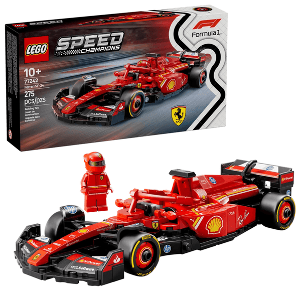 Lego Speed Champions Ferrari SF-24 Formula 1 Race Car