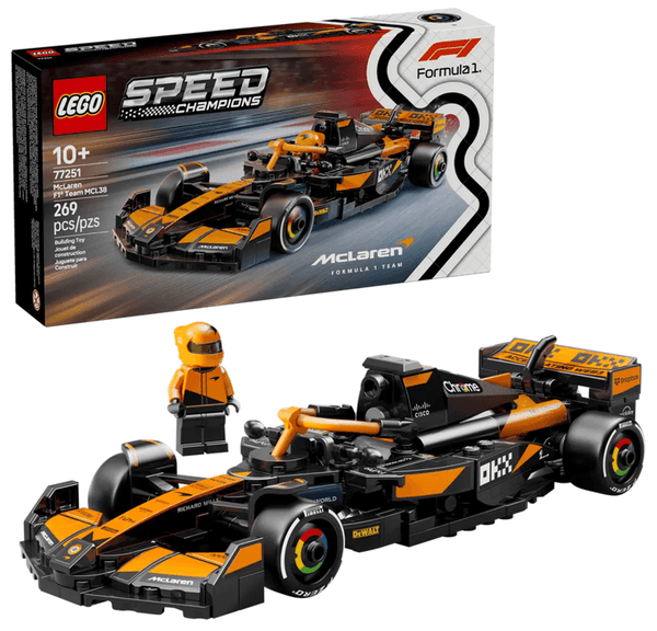 Lego Speed Champions McLaren MCL38 Formula 1 Race Car