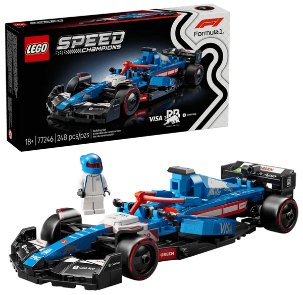 Lego Speed Champions Visa Cash App Racing Bulls VCARB 01 Formula 1 Race Car