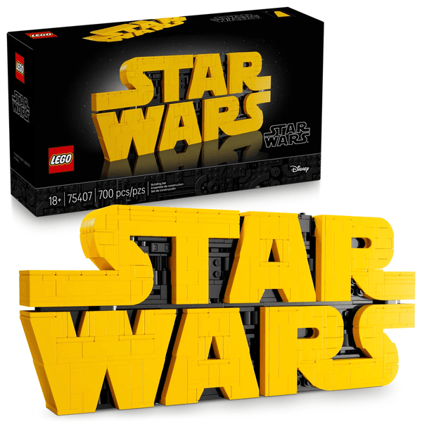 Lego Star Wars Brick-Built Logo