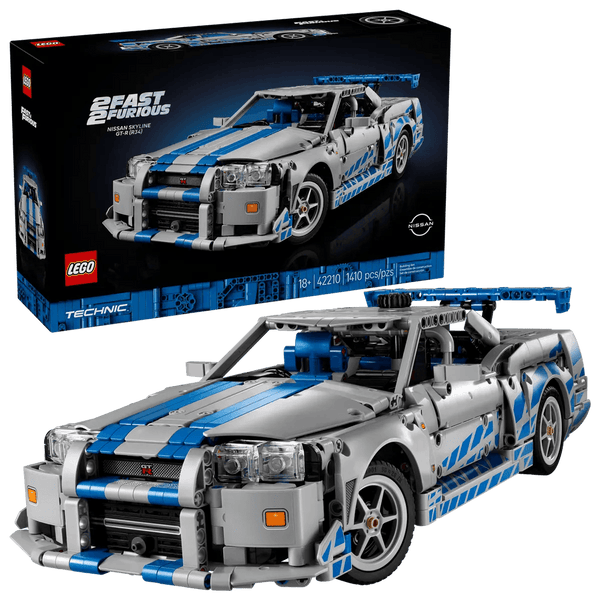 Lego Technic Fast and Furious Nissan Skyline GT-R (R34) Car
