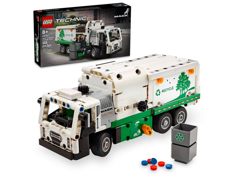 Lego Technic Mack LR Electric Garbage Truck