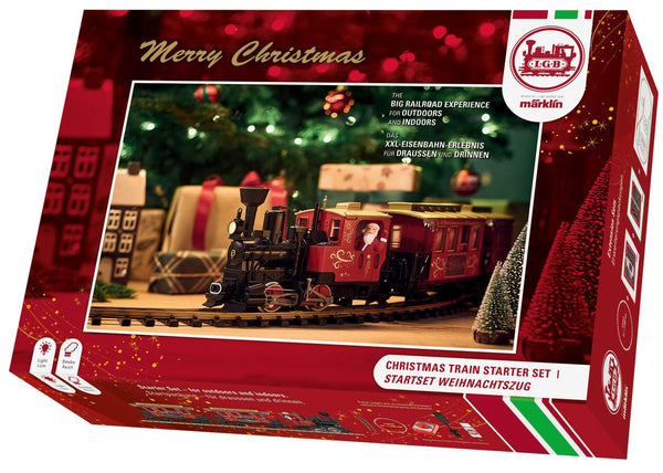 LGB Christmas Passenger Model Railway Train Set