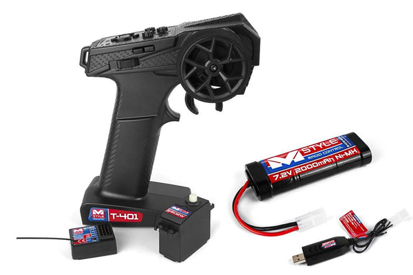 M-Style R/C 4CH Radioset 2.4Ghz