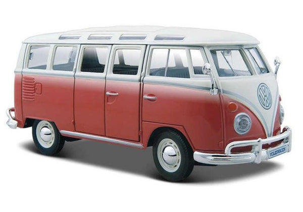 Maisto 1/24 Volkswagen Samba Van Diecast Model