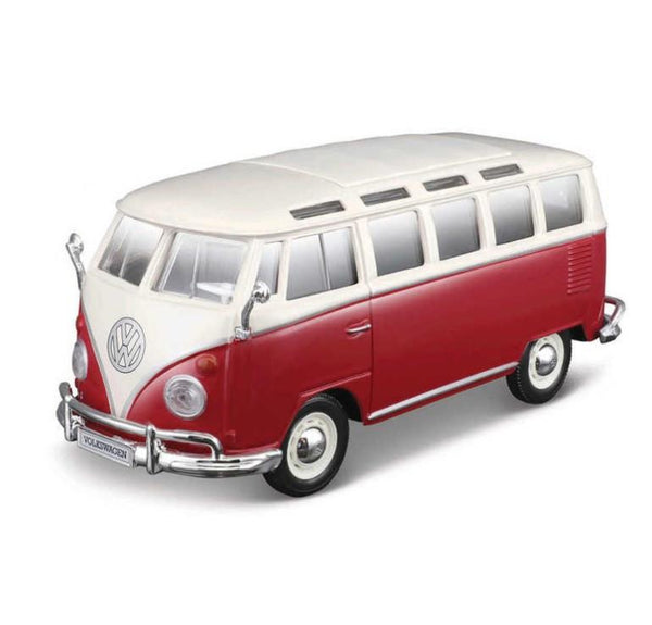 Maisto 1/24 VW Volkswagen Samba Van Diecast Model Kit