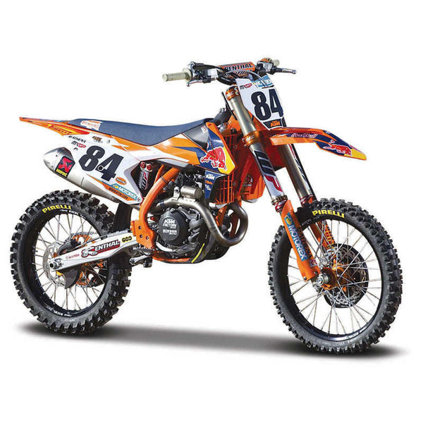 Maisto 1/6 Red Bull KTM Supercross Model Bike
