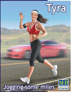 Master Box 1/24 Dangerous Curves - Tyra - Jogging Some Miles