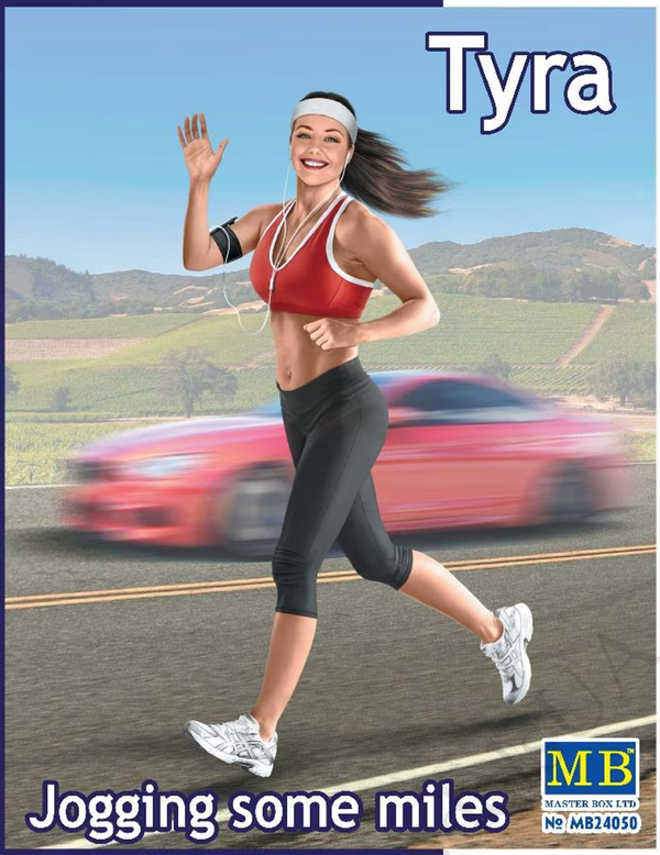 Master Box 1/24 Dangerous Curves - Tyra - Jogging Some Miles