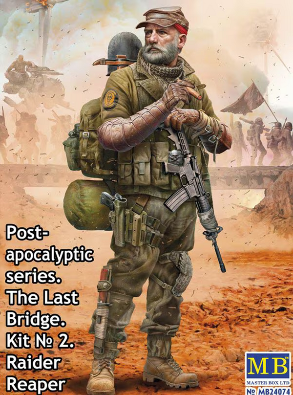Master Box 1/24 Post-Apocalyptic Series - The Last Bridge Kit 2 - Raider Reaper