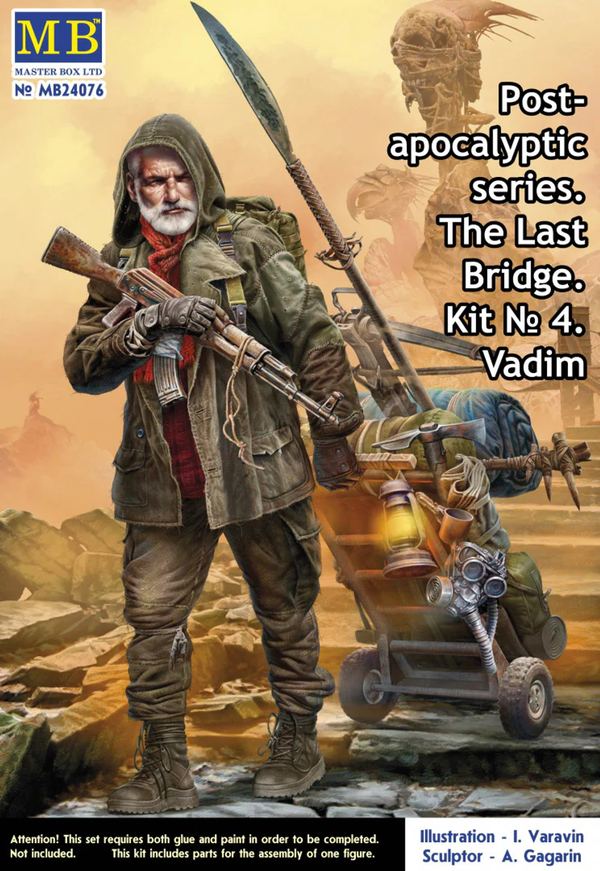 Master Box 1/24 Post-Apocalyptic Series - The Last Bridge Kit 4 - Vadim