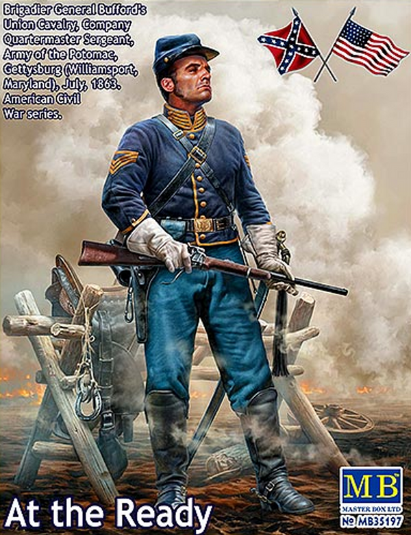 Master Box 1/35 American Civil War Series - At the Ready