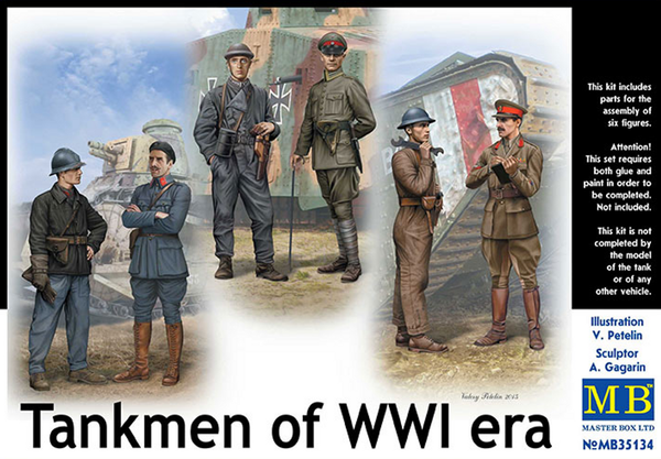 Master Box 1/35 WWI Tankmen