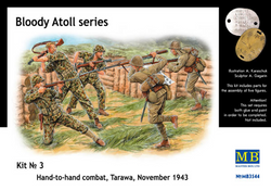 Master Box 1/35 WWII Bloody Atoll Series Kit 3 - Hand-to-Hand Combat