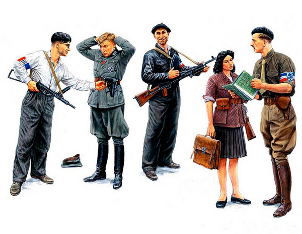 Master Box 1/35 WWII French Resistance