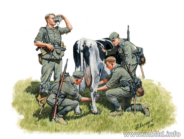 Master Box 1/35 WWII German Infantry - Operation Milk Man