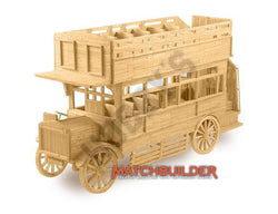 Matchbuilder Bus Matchstick Model